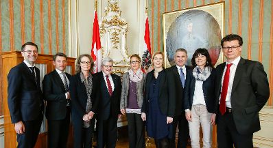 Am 27. Februar 2015 empfing Staatssekretärin Sonja Steßl eine schweizer Delegation des Kantons Aargau im Bundeskanzleramt.