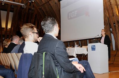 Am 17. September 2015 eröffnete Staatssekretärin Sonja Stessl (im Bild) das Internet Governance Forum Austria an der Technischen Universität Wien.