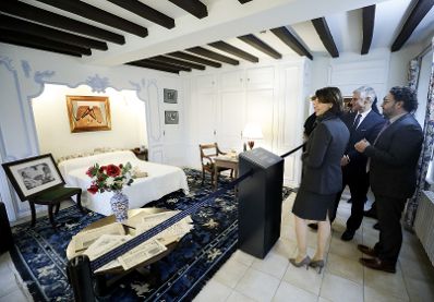 Am 9. Jänner 2020 besuchte Bundesministerin Karoline Edtstadler (l.) im Rahmen ihres Parisbesuchs das Jean Monnet Haus.