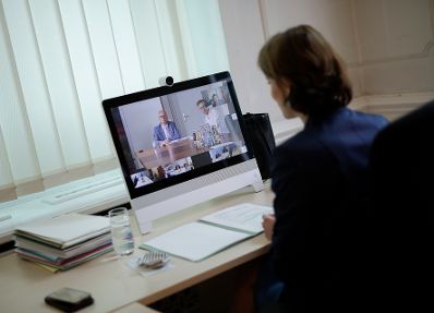 Am 9. Juni 2020 nahm Bundesministerin Karoline Edtstadler an der Videokonferenz mit EU-Landesräten und Landeshauptleuten zum Start von „Unsere Zukunft – EU neu denken“ teil.