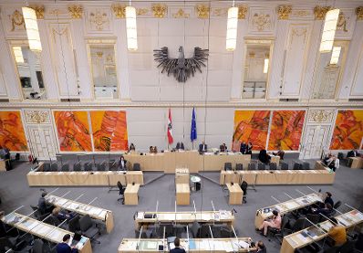 Am 24. Februar 2021 sprach Bundesministerin Karoline Edtstadler in der Aktuellen Stunde bei der Nationalratssitzung im Parlament.