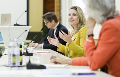 Am 17. September 2020 nahm Bundesministerin Susanne Raab (im Bild) an einer Veranstaltung des VAÖ - Verband der Akademikerinnen Österreichs im Haus der Industrie teil.