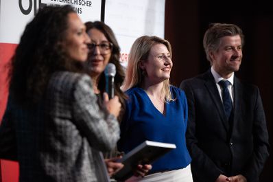 Am 4. Dezember 2023 nahm Bundesministerin Susanne Raab am Integrationspreis 2023 teil.