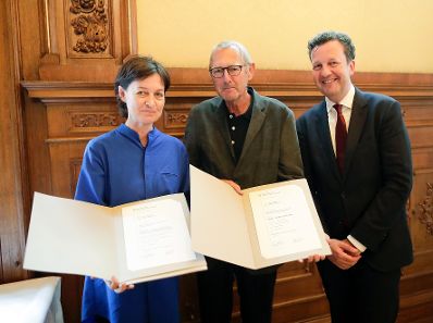 Am 26. Juni 2018 fand die Staatspreisverleihung für die "Schönsten Bücher Österreichs" statt.