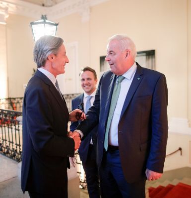 Am 27. Mai 2019 fand anlässlich des R20 Austrian World Summit einen Empfang im Bundeskanzleramt statt.