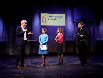 Am 4. November 2019 verlieh Sektionschef Jürgen Meindl den Österreichischen Buchpreis und den Debütpreis 2019.