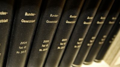 Bundesgesetzblatt gebunden Schlagworte: Buch, Gesetz
