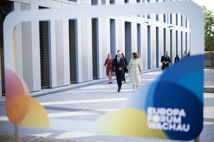 <p>Am 20. Mai 2026 nahm Bundesministerin Claudia Bauer am Europa-Forum Wachau teil.</p>