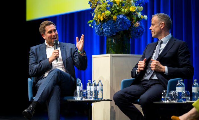 <p>Am 23. Juli 2026 nahm Staatssekret&auml;r Alexander Pr&ouml;ll am Salzburg Summit teil. Im Bild bei einer Podiumsdiskussion zum Thema &bdquo;AI, QUANTUM AND THE NEXT TECHNOLOGY REVOLUTION&ldquo;.</p>