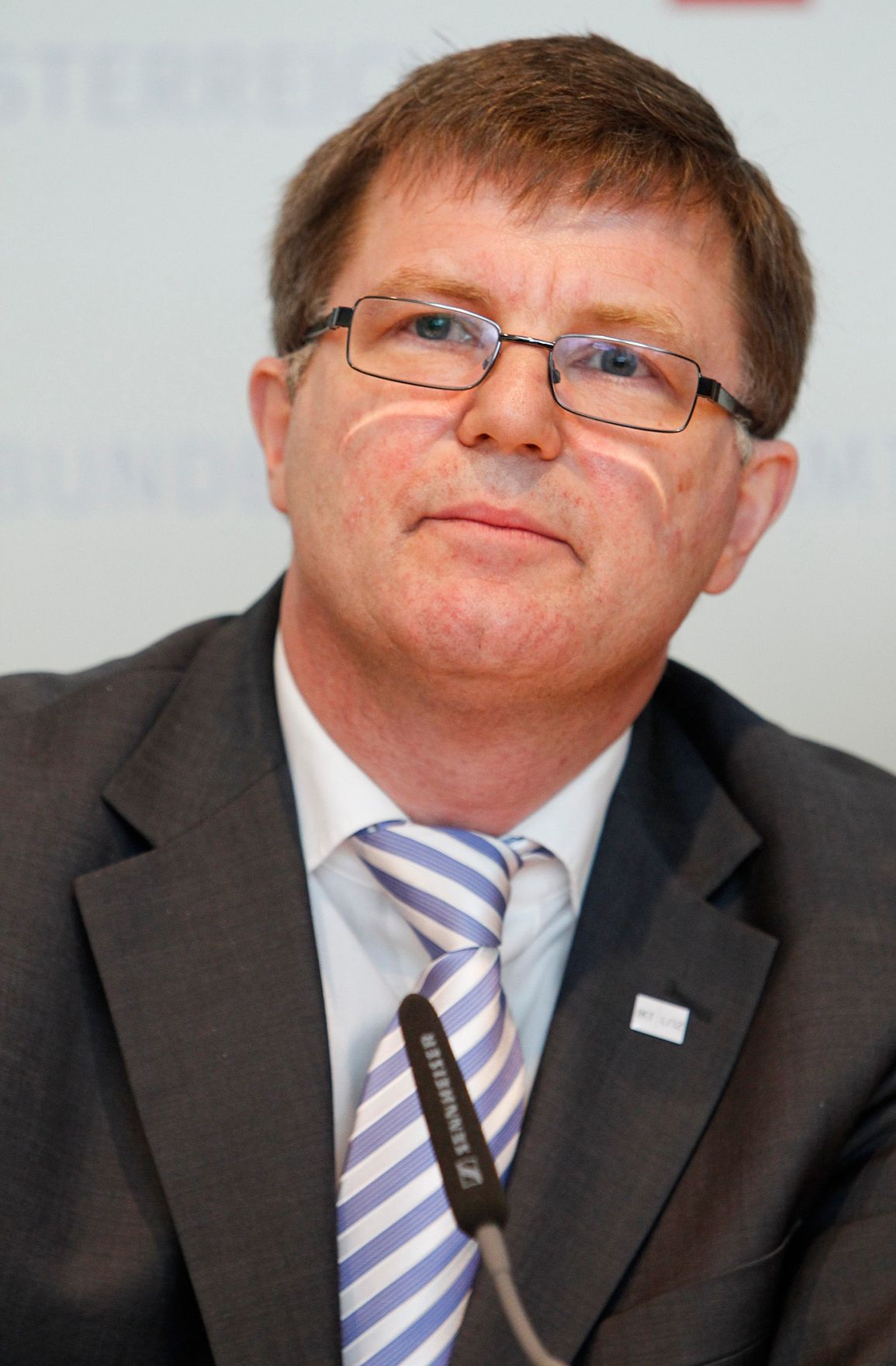 Am 20. April 2012 fand im Bundeskanzleramt ein Pressegespr&auml;ch zum Thema Open Government Data statt. Im Bild Gerald Kempinger (IKT Linz GmbH).