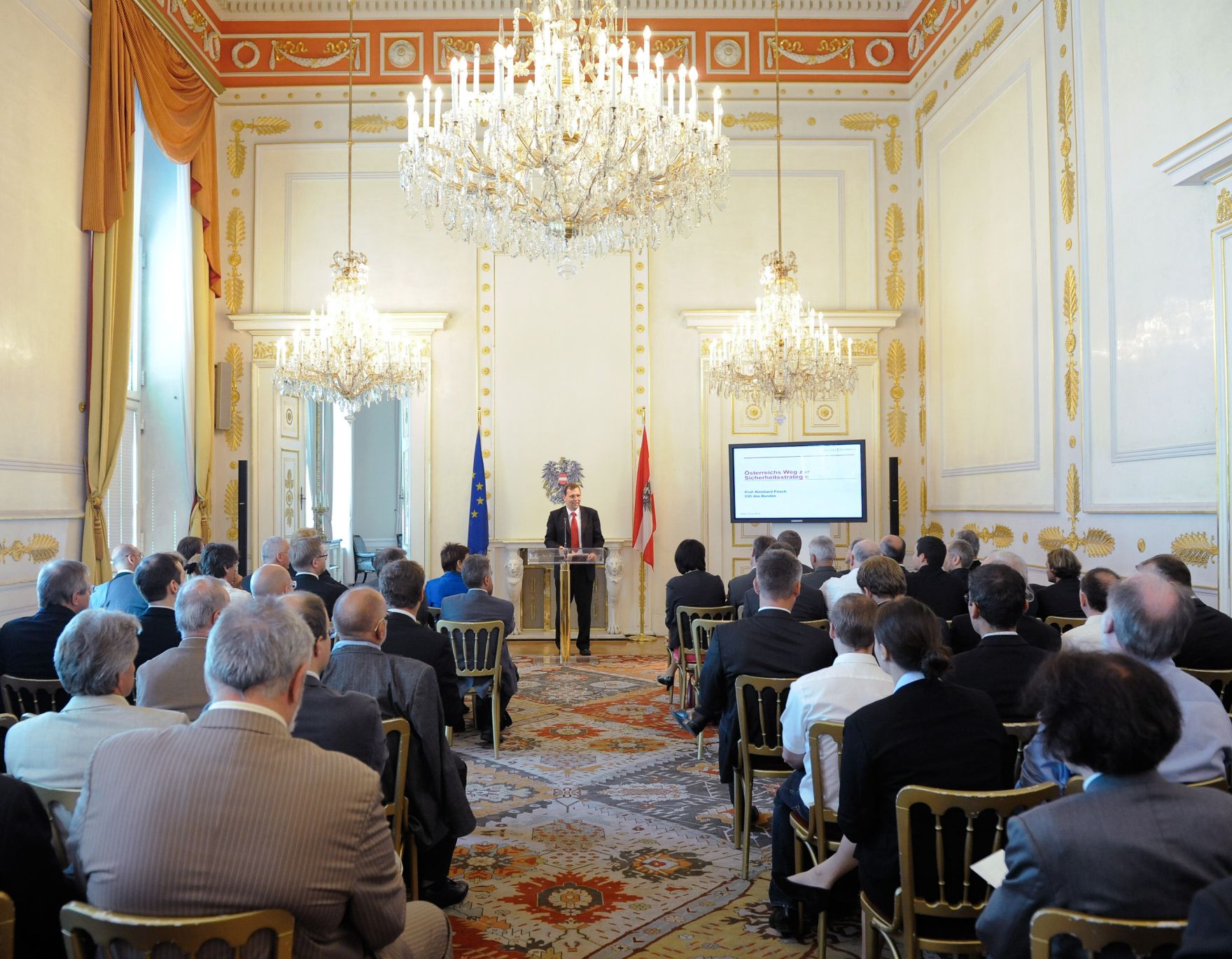 Am 15. Juni 2012 fand im Bundeskanzleramt die Abschlussveranstaltung zur Pr&auml;sentation der IKT-Sicherheitsstrategie statt.