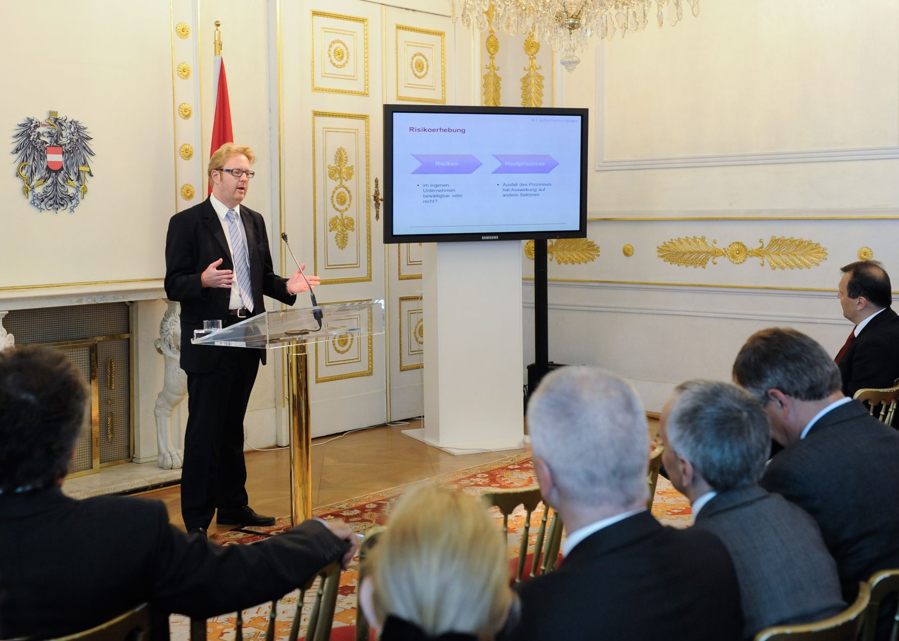 Am 15. Juni 2012 fand im Bundeskanzleramt die Abschlussveranstaltung zur Pr&auml;sentation der IKT-Sicherheitsstrategie statt.