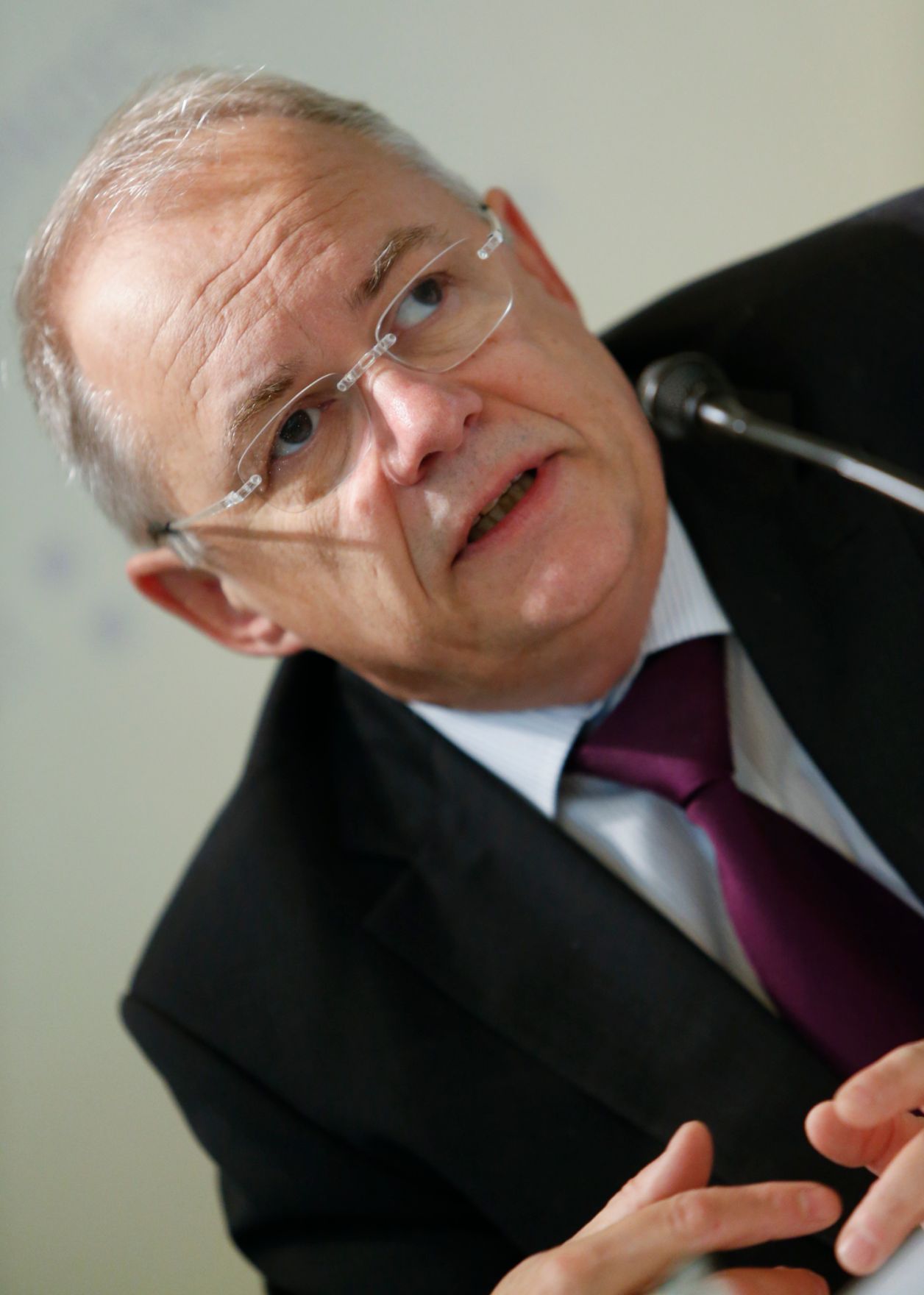 Am 10. J&auml;nner 2013 fand im Bundeskanzleramt die Veranstaltung &quot;15 Jahre HELP &amp; RIS&quot; statt. Im Bild Sektionschef Manfred Matzka.