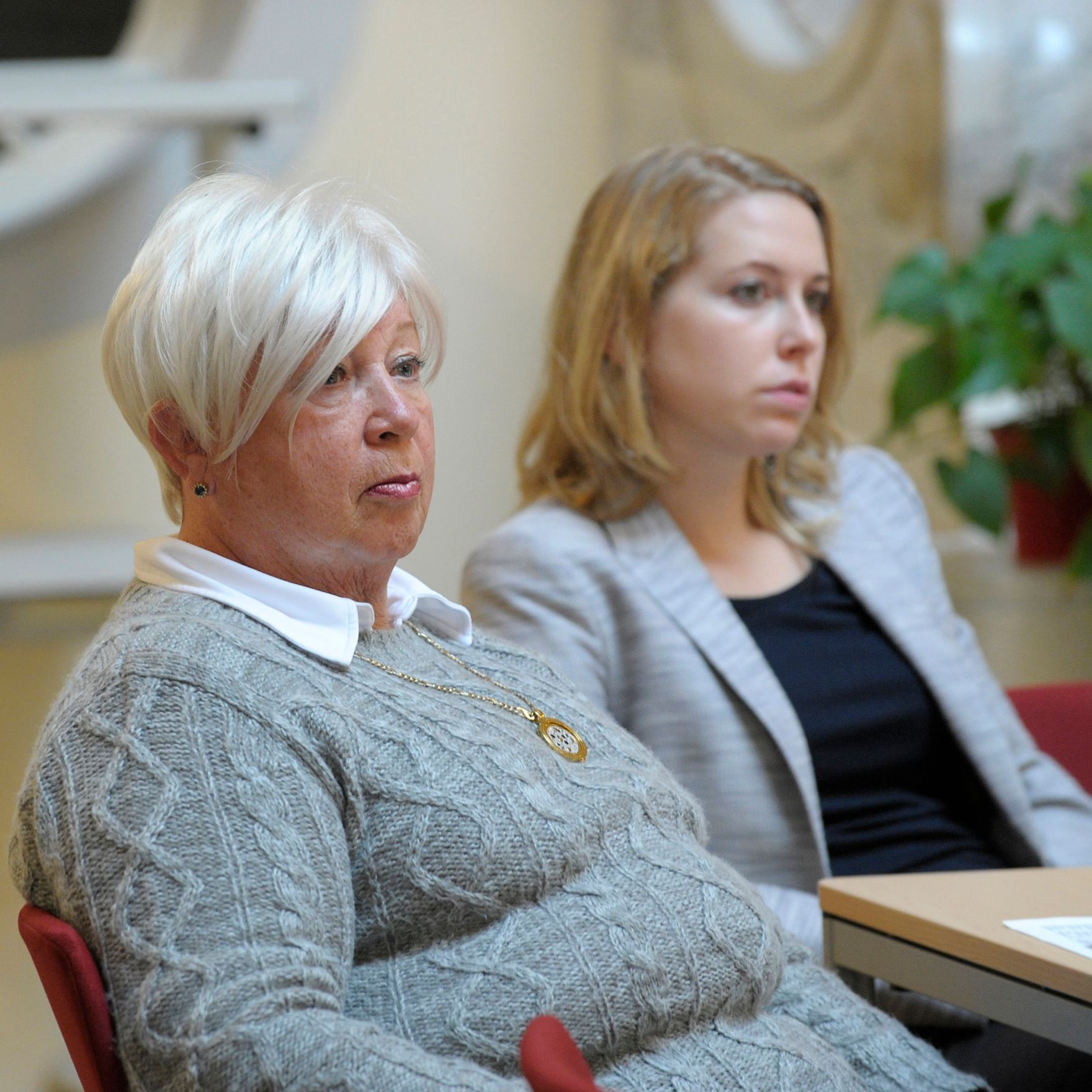 Am 20. November 2013 fand im Haus des Sports die Diskussionsveranstaltung &bdquo;Internationaler Sport &ndash; eine rechtliche Herausforderung f&uuml;r Verwaltung und Gerichtsbarkeit?&ldquo; statt. Im Bild Teilnehmer der Veranstaltung.