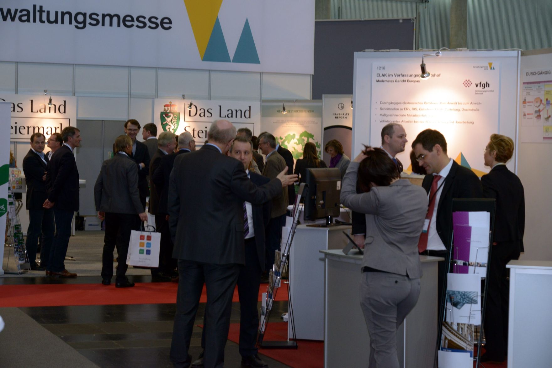 Am 27. M&auml;rz 2014 fand die Verwaltungsmesse in der Messe-Wien statt.