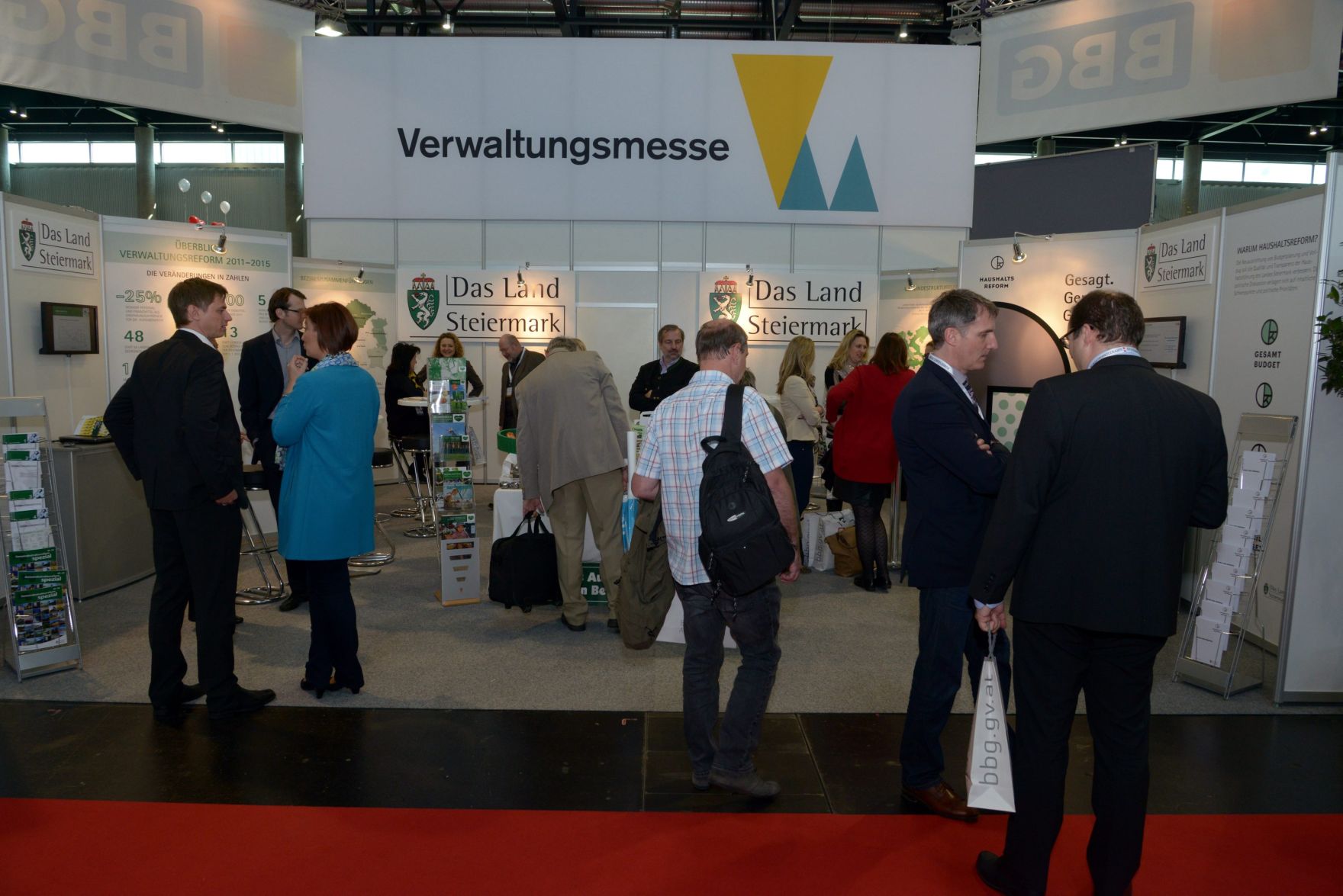 Am 27. M&auml;rz 2014 fand die Verwaltungsmesse in der Messe-Wien statt.