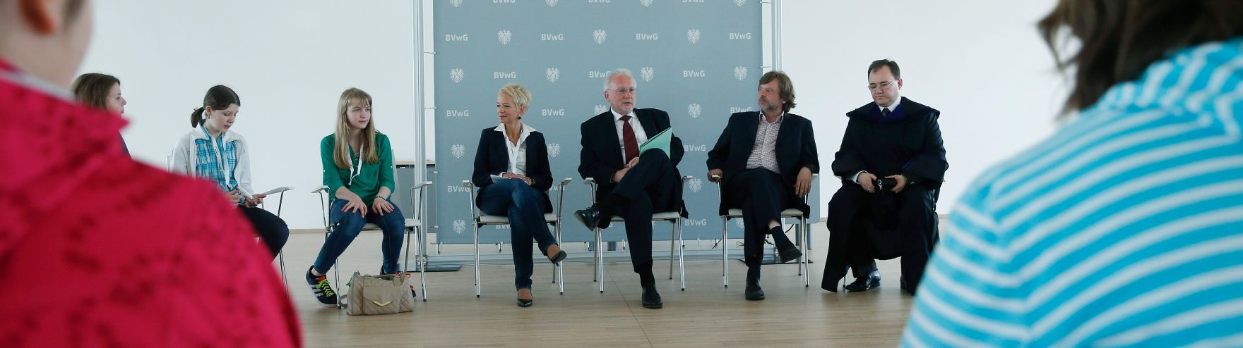 Am 24. April 2014 pr&auml;sentierte das Bundesverwaltungsgericht im Rahmen des Girls Day den neuen Beruf der Verwaltungsrichterin.