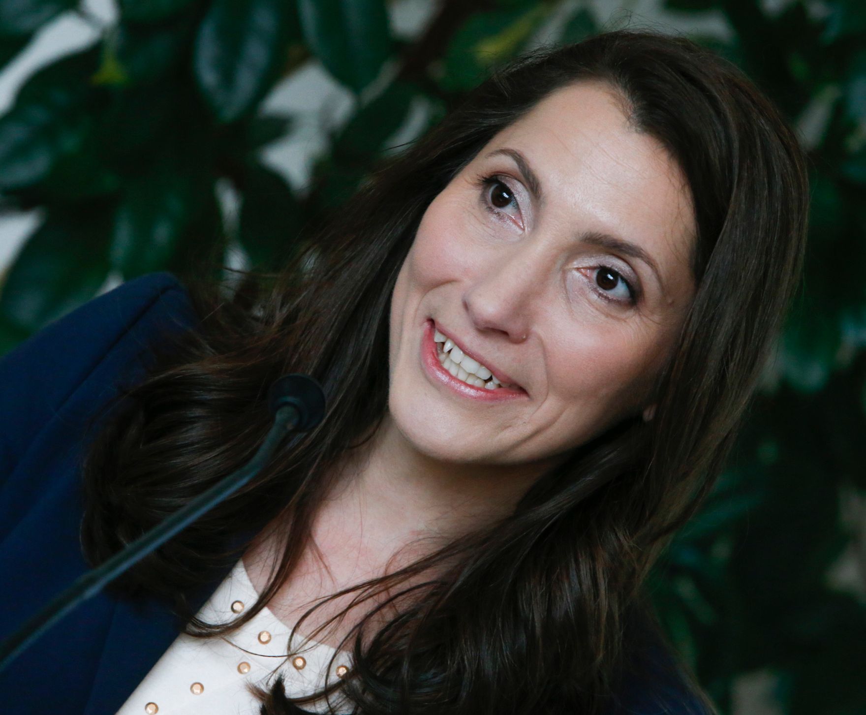 Am 16.Juli 2014 er&ouml;ffnete Sektionschef Manfred Matzka den Auftakt zur Initiative Digital Champion Austria im &Ouml;sterreichischem Haus-, Hof- und Staatsarchiv. Im Bild Meral Akin-Hecke.