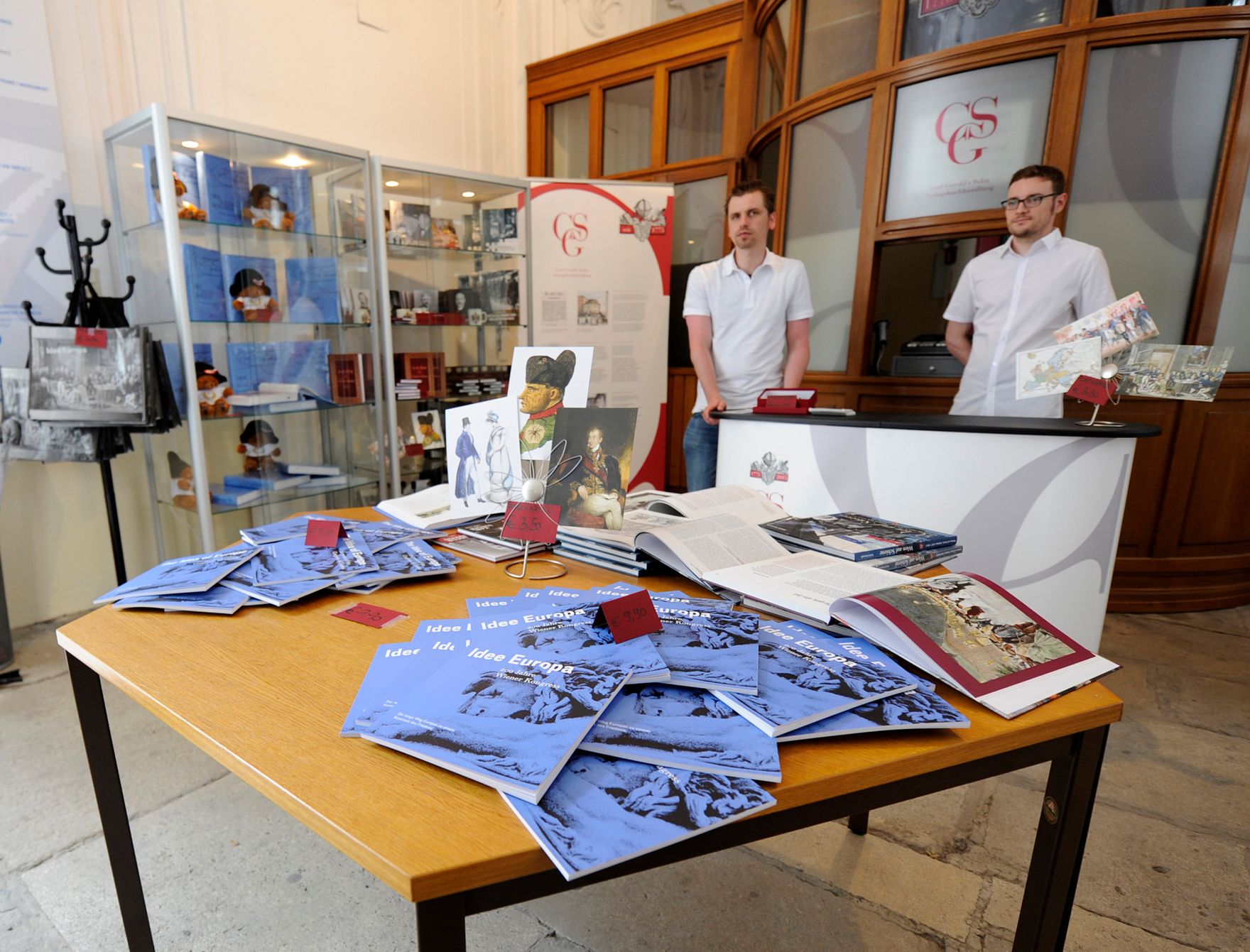 Am 8. Juni 2015 fand im Bundeskanzleramt das Pre-Opening der Ausstellung &quot;Idee Europa - 200 Jahre Wiener Kongress&quot; statt. Impressionen der Ausstellung.