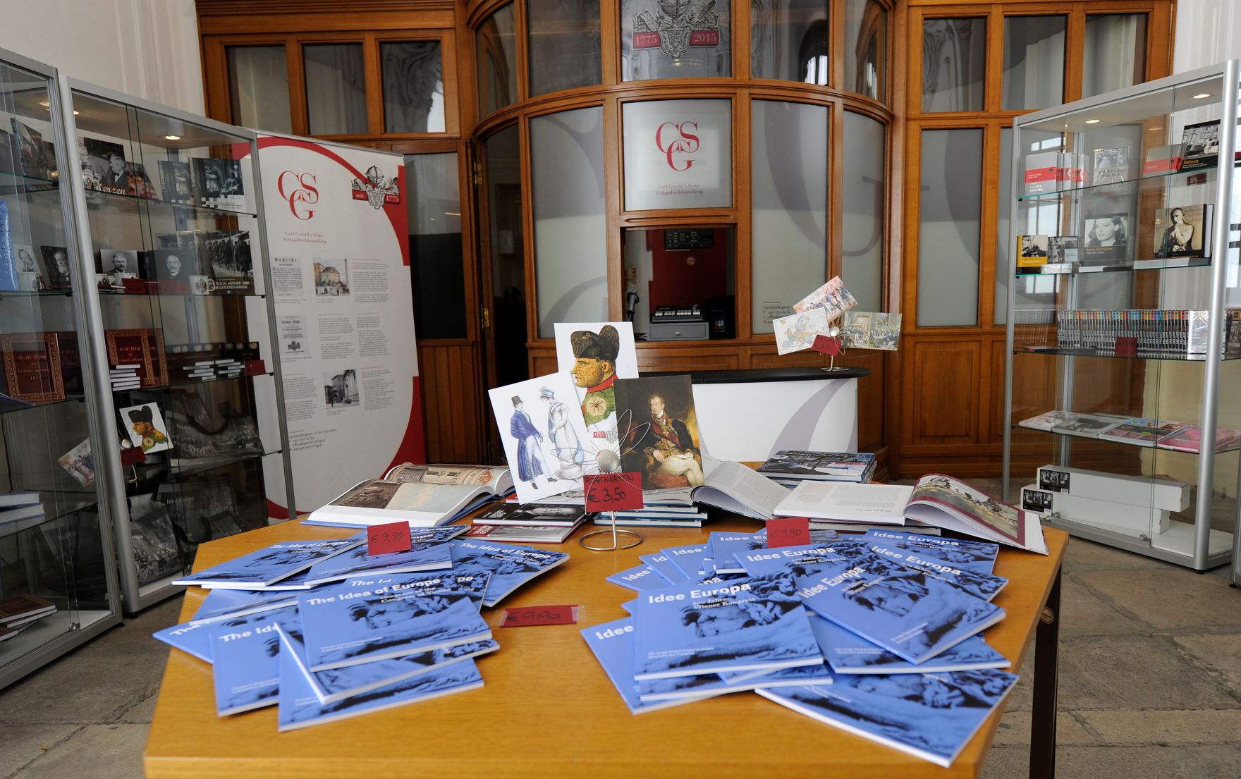 Am 8. Juni 2015 fand im Bundeskanzleramt das Pre-Opening der Ausstellung &quot;Idee Europa - 200 Jahre Wiener Kongress&quot; statt. Impressionen der Ausstellung.