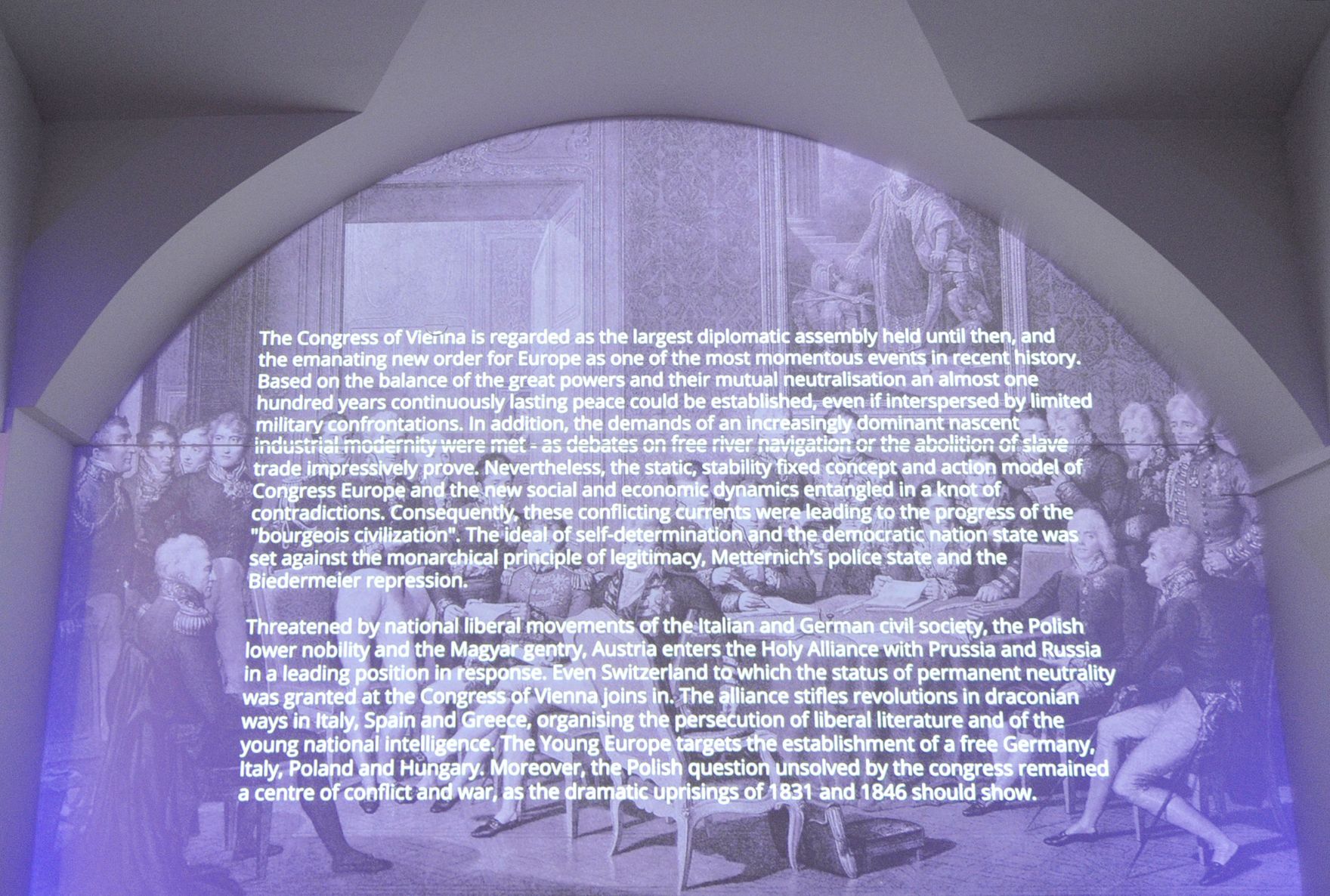 Am 8. Juni 2015 fand im Bundeskanzleramt das Pre-Opening der Ausstellung &quot;Idee Europa - 200 Jahre Wiener Kongress&quot; statt. Impressionen der Ausstellung.