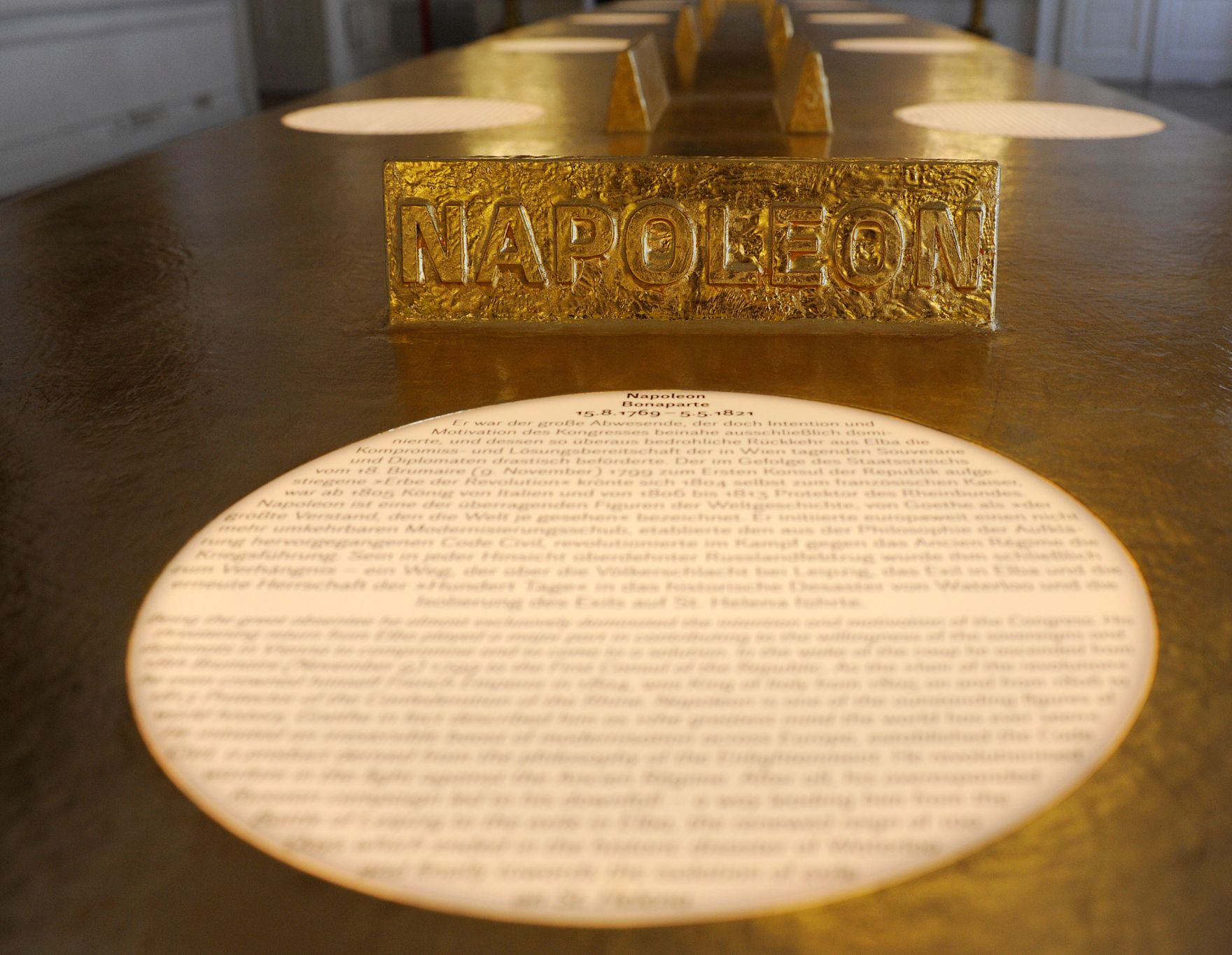 Am 8. Juni 2015 fand im Bundeskanzleramt das Pre-Opening der Ausstellung &quot;Idee Europa - 200 Jahre Wiener Kongress&quot; statt. Impressionen der Ausstellung.