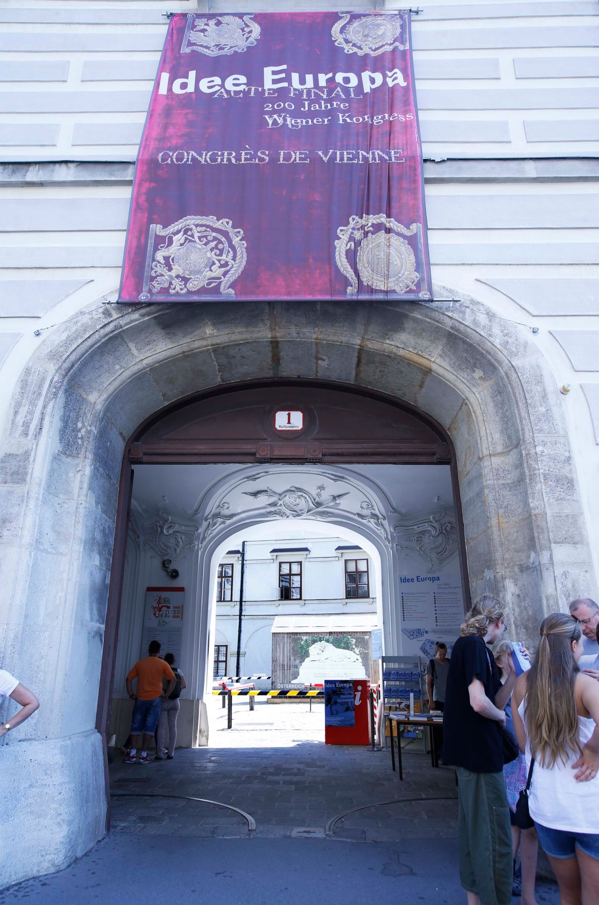 Impressionen der Ausstellung &quot;Idee Europa - 200 Jahre Wiener Kongress&quot; | Juli bis Oktober 2015 | Ballhausplatz 1