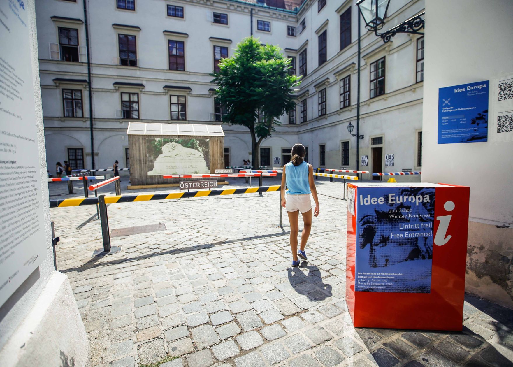 Impressionen der Ausstellung &quot;Idee Europa - 200 Jahre Wiener Kongress&quot; | Juli bis Oktober 2015 | Ballhausplatz 1