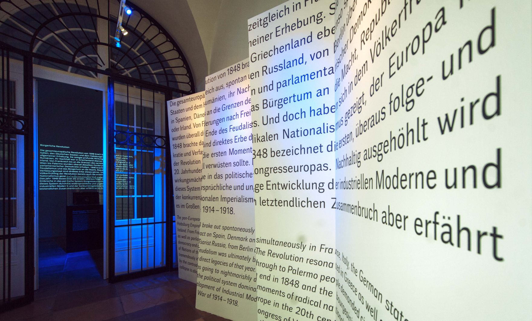 Impressionen der Ausstellung &quot;Idee Europa - 200 Jahre Wiener Kongress&quot; | Juli bis Oktober 2015 | Ballhausplatz 1