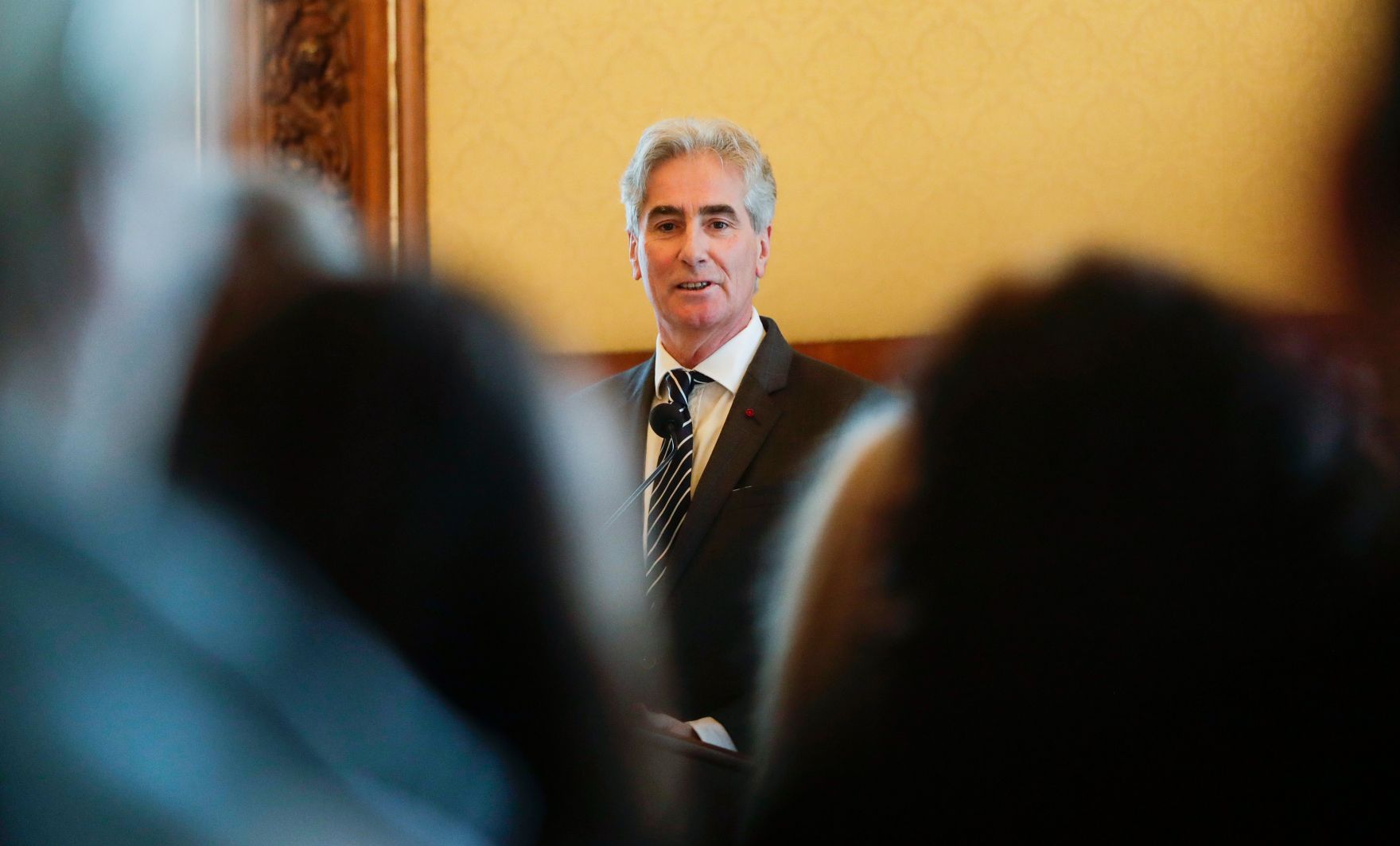 Am 16. J&auml;nner 2017 &uuml;berreichte Reinhold Hohengartner das &Ouml;sterreichische Ehrenkreuz f&uuml;r Wissenschaft und Kunst an Gerald Leitner (im Bild).