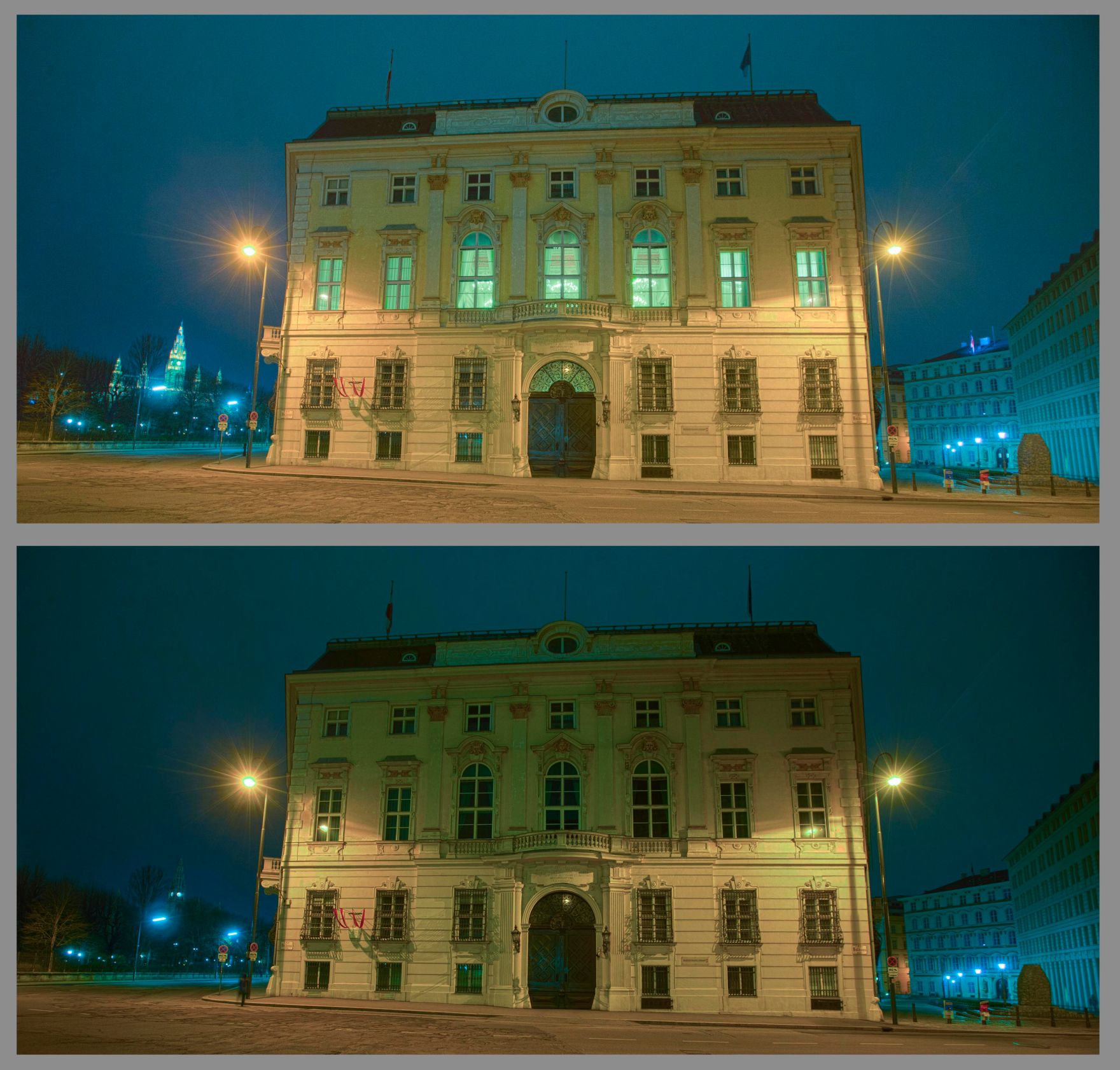 Am 25. M&auml;rz 2017 nahm das Bundeskanzleramt an der Earth Hour teil.