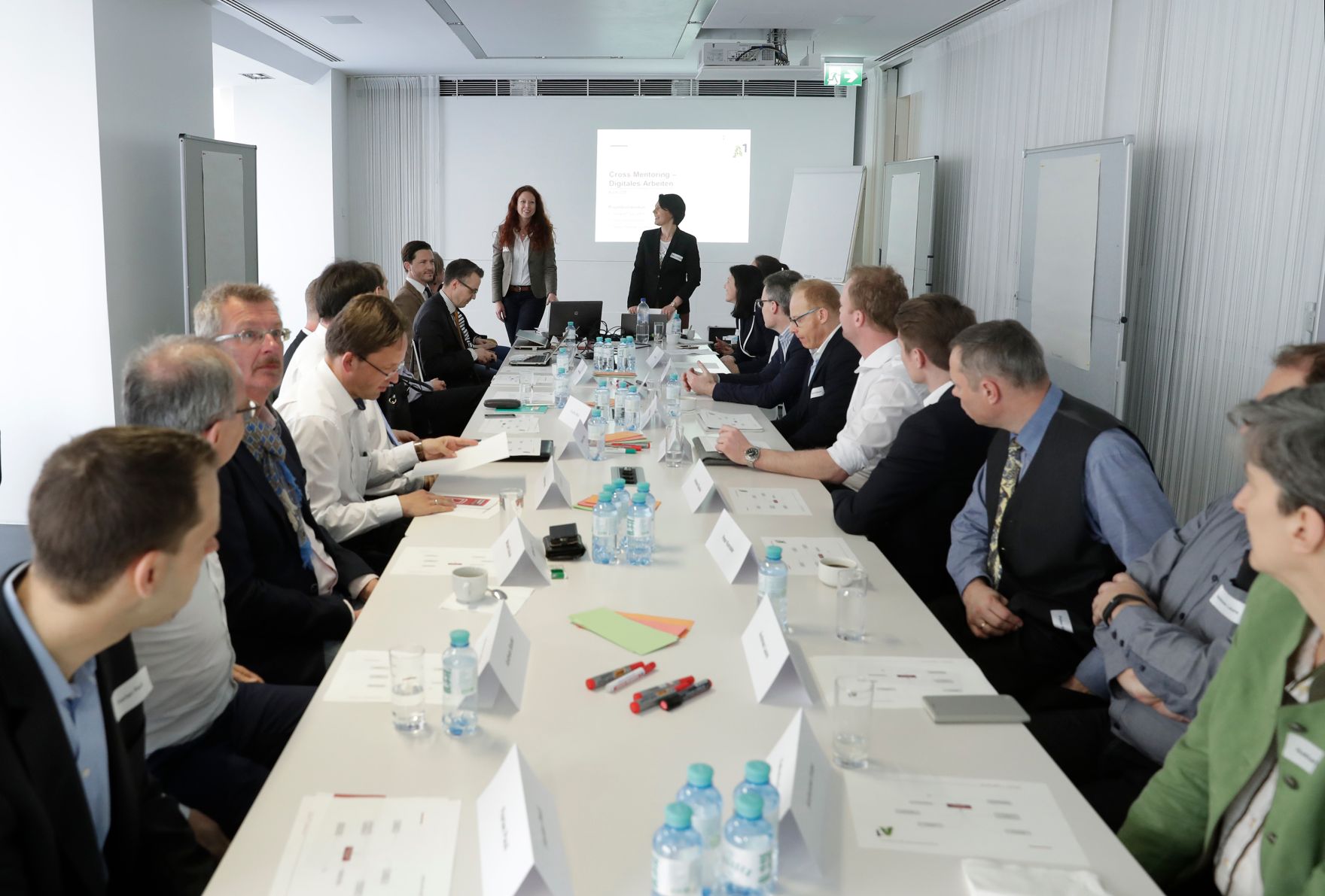 Am 4. April 2017 fand die Cross Mentoring - Digitales Arbeiten Kick-off Veranstaltung statt.
