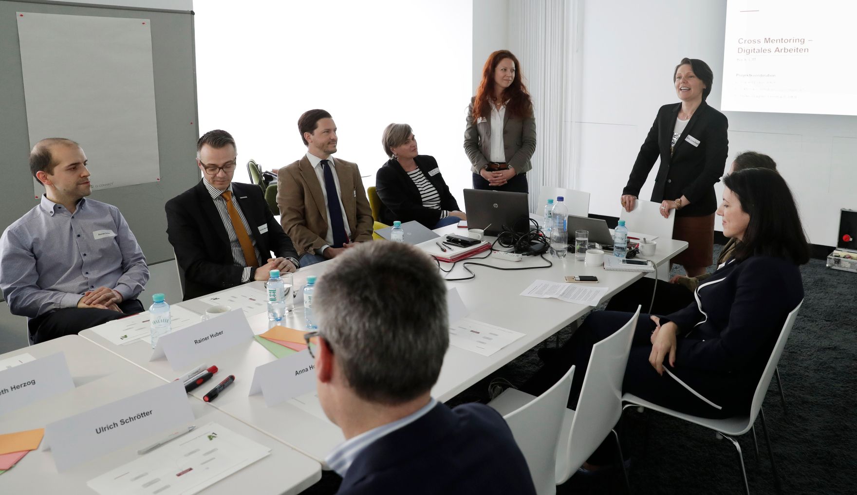 Am 4. April 2017 fand die Cross Mentoring - Digitales Arbeiten Kick-off Veranstaltung statt.