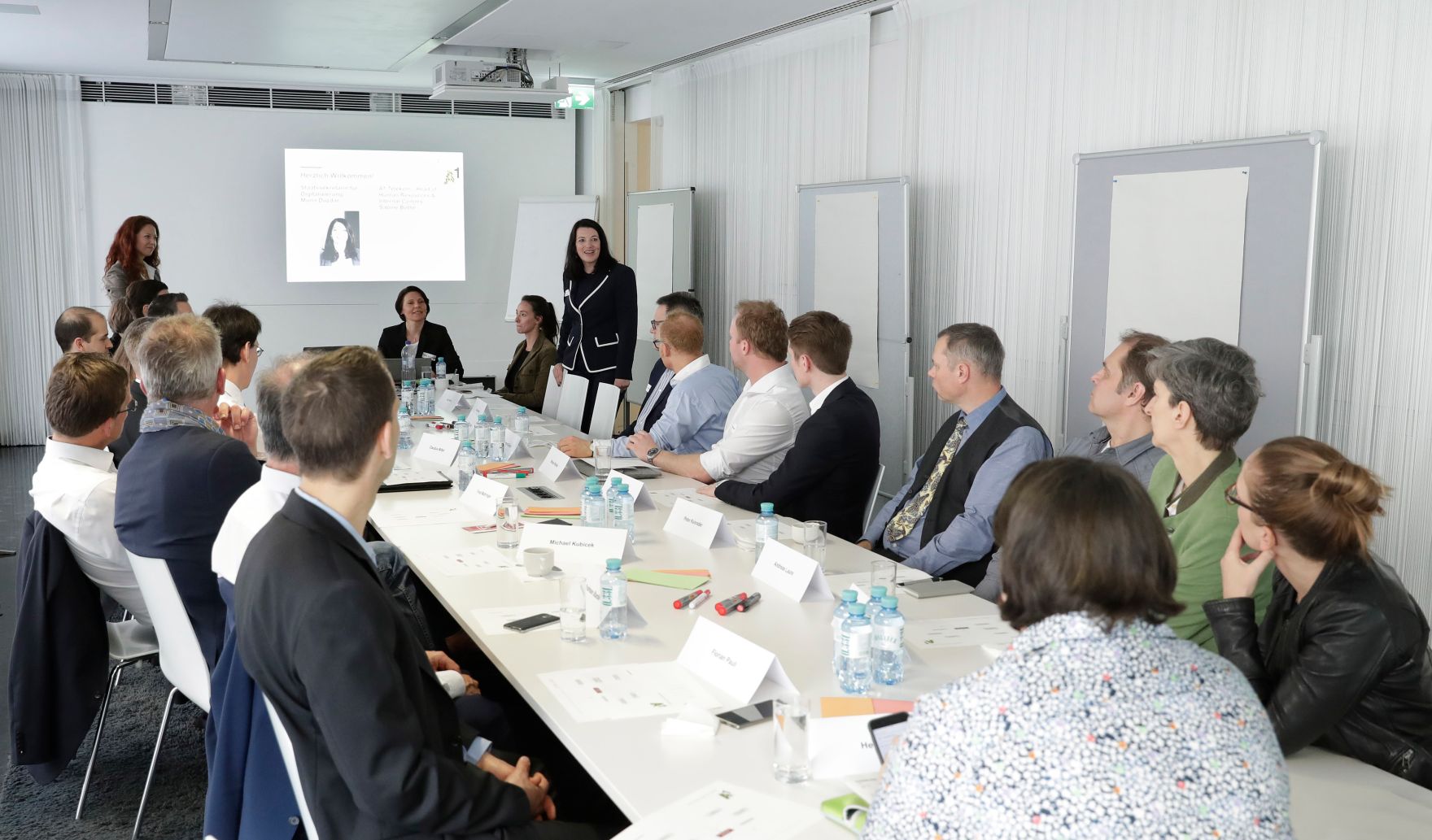 Am 4. April 2017 fand die Cross Mentoring - Digitales Arbeiten Kick-off Veranstaltung statt.