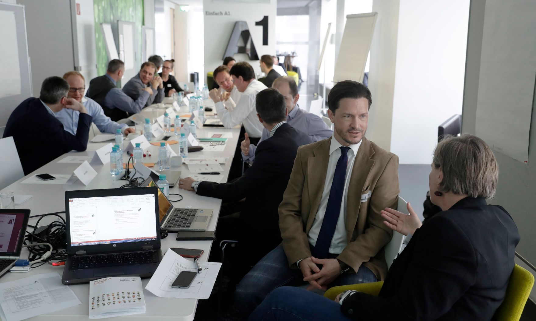 Am 4. April 2017 fand die Cross Mentoring - Digitales Arbeiten Kick-off Veranstaltung statt.