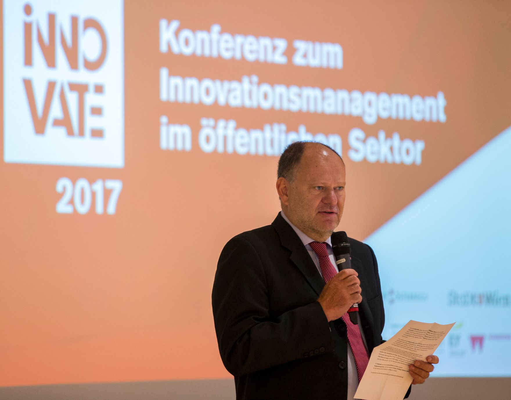 Am 24. April 2017 fand die Innovate 2017 - Konferenz zum Innovationsmanagement im &ouml;ffentlichen Sektor in der Wirtschaftsuniversit&auml;t Wien statt.