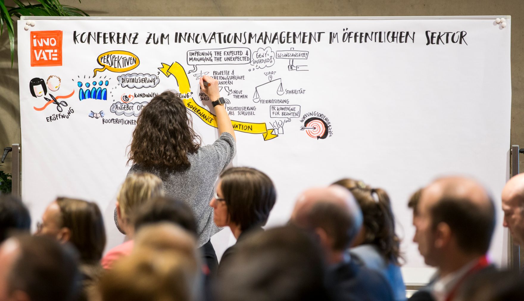 Am 24. April 2017 fand die Innovate 2017 - Konferenz zum Innovationsmanagement im &ouml;ffentlichen Sektor in der Wirtschaftsuniversit&auml;t Wien statt.