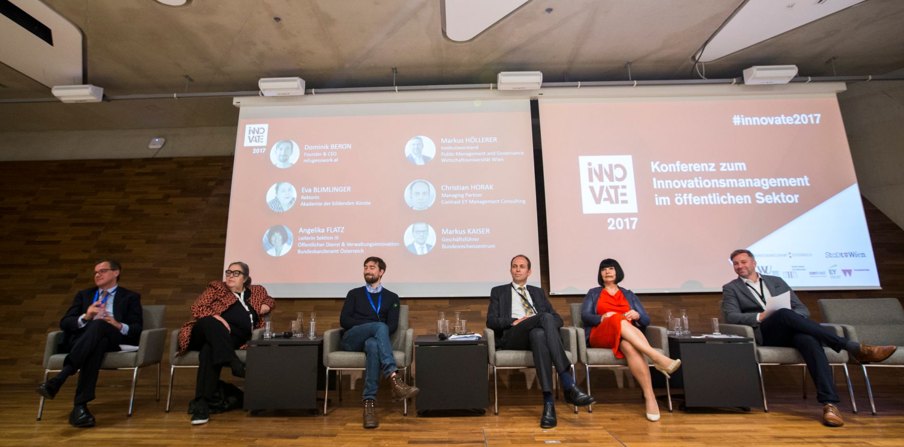 Am 24. April 2017 fand die Innovate 2017 - Konferenz zum Innovationsmanagement im &ouml;ffentlichen Sektor in der Wirtschaftsuniversit&auml;t Wien statt.