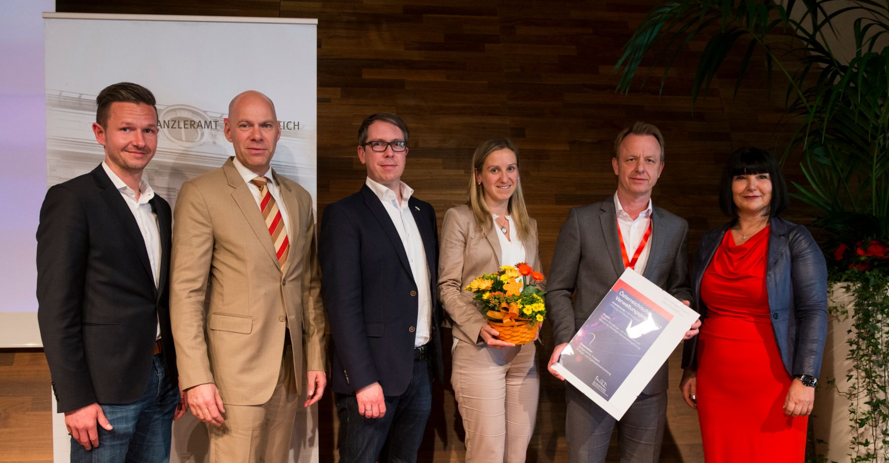 Am 24. April 2017 fand die &Uuml;berreichung des &Ouml;sterreichischen Verwaltungspreises 2017 statt.