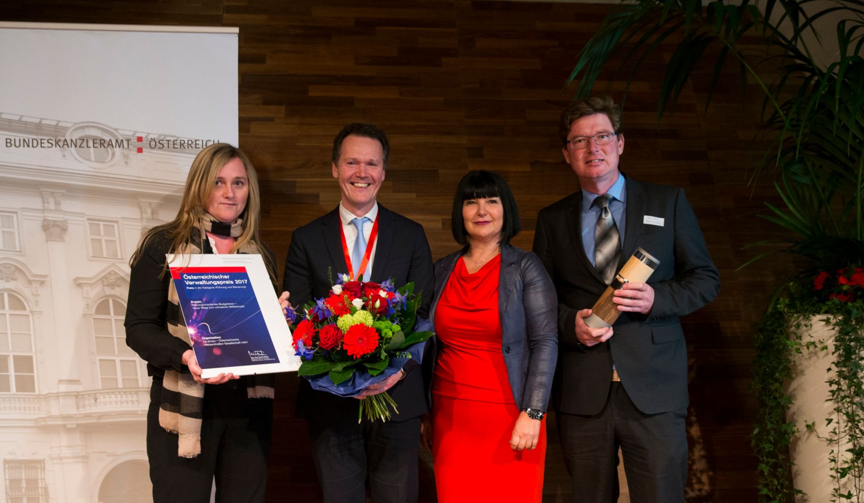 Am 24. April 2017 fand die &Uuml;berreichung des &Ouml;sterreichischen Verwaltungspreises 2017 statt.
