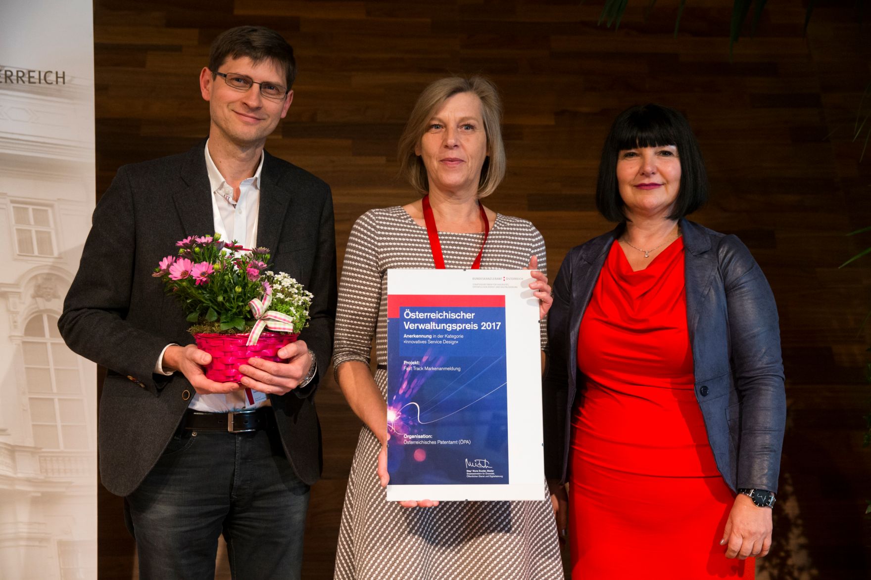 Am 24. April 2017 fand die &Uuml;berreichung des &Ouml;sterreichischen Verwaltungspreises 2017 statt.