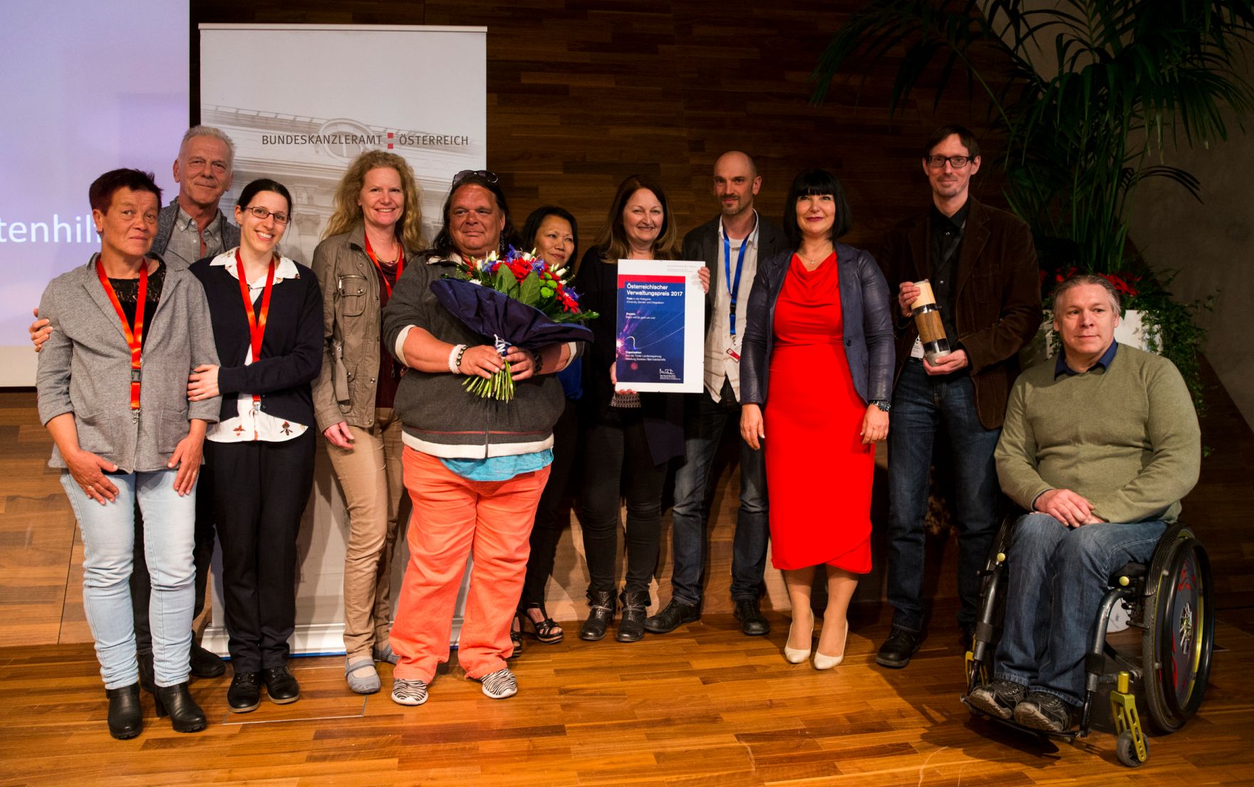 Am 24. April 2017 fand die &Uuml;berreichung des &Ouml;sterreichischen Verwaltungspreises 2017 statt.