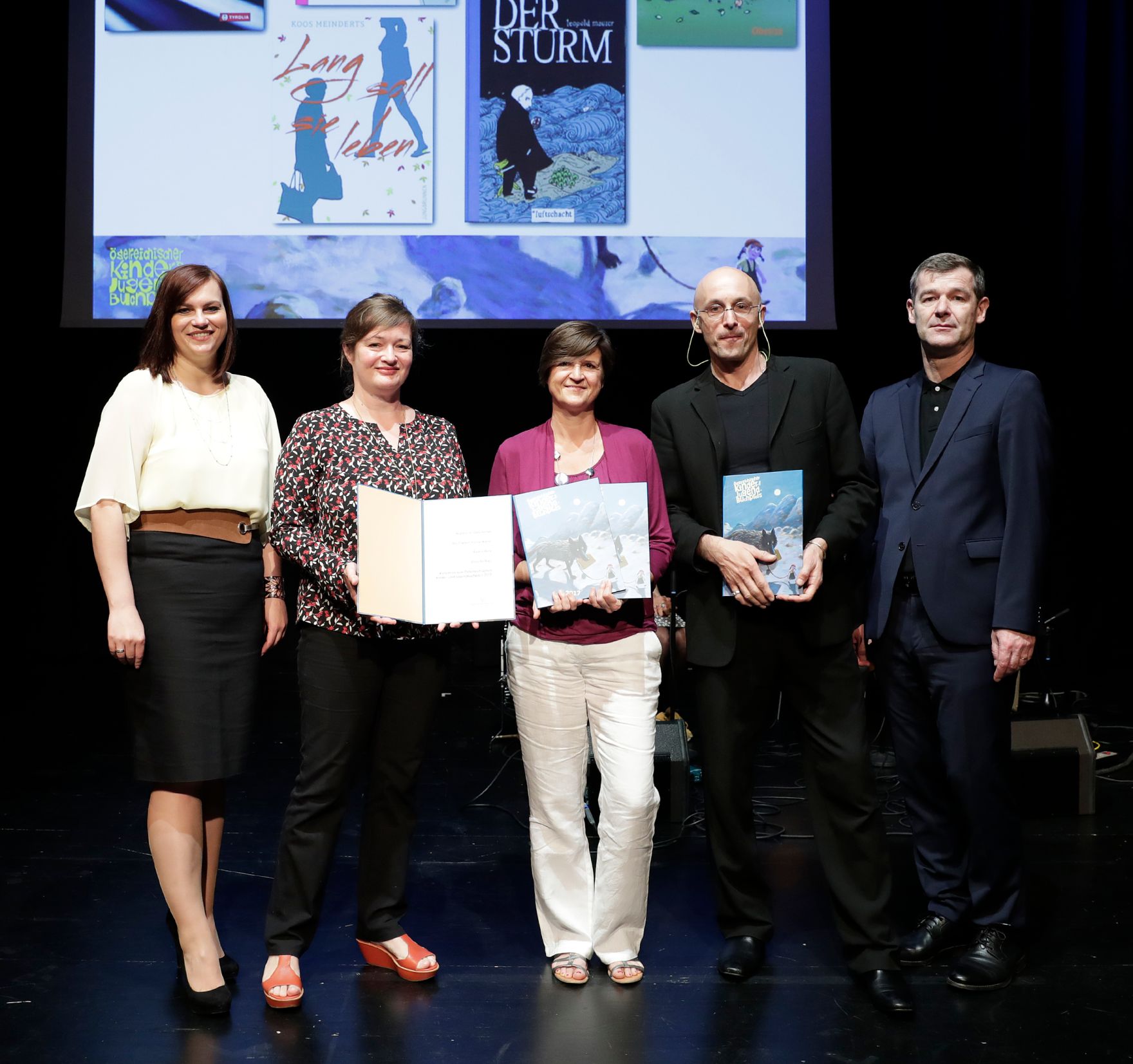 Am 17. Mai 2017 fand im Kultur- und Kongresszentrum in Eisenstadt die Verleihung des &Ouml;sterreichischen Kinder- und Jugendbuchpreises statt.