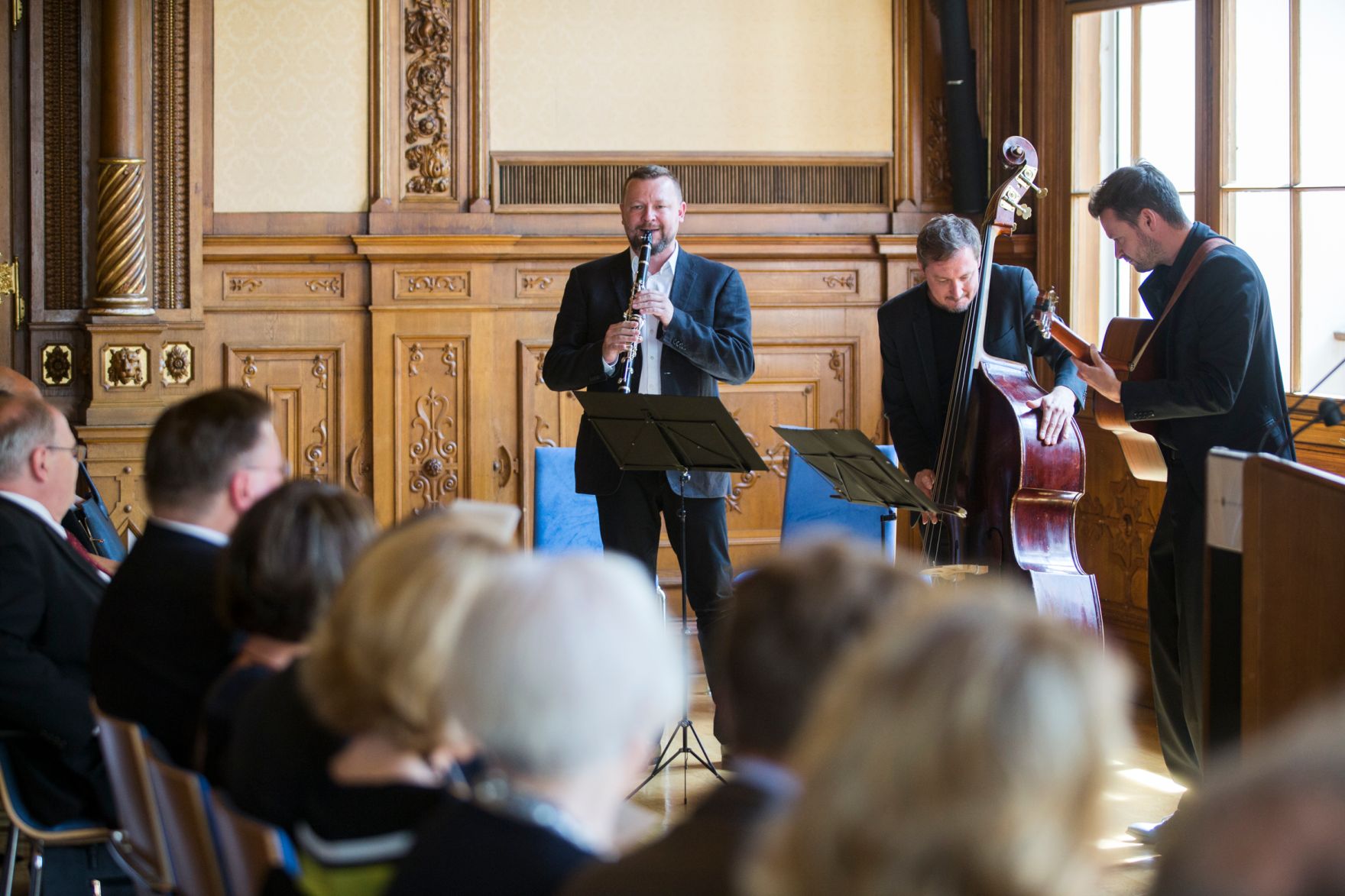 Am 29. Mai 2017 &uuml;berreichte Reinhold Hohengartner die Urkunde, mit der Gerhard Jelinek der Berufstitel Professor verliehen wurde.