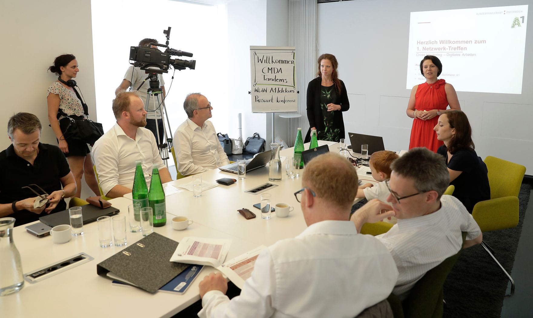 Am 27. Juni 2017 fand das 1. Netzwerktreffen der Cross Mentoring - Digitales Arbeiten Gruppe statt.