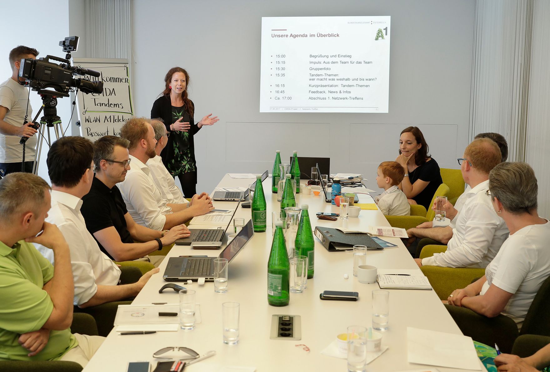 Am 27. Juni 2017 fand das 1. Netzwerktreffen der Cross Mentoring - Digitales Arbeiten Gruppe statt.