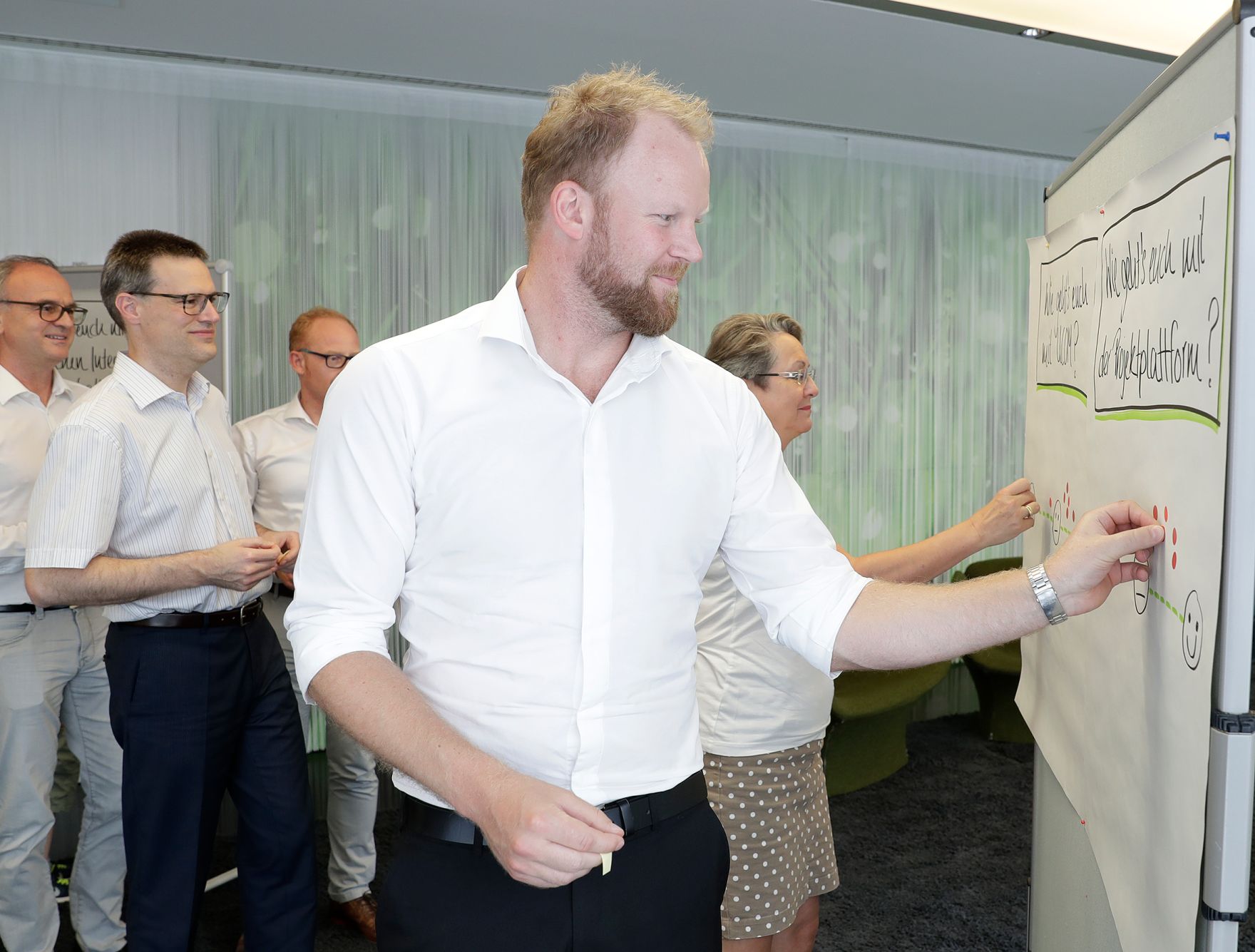 Am 27. Juni 2017 fand das 1. Netzwerktreffen der Cross Mentoring - Digitales Arbeiten Gruppe statt.