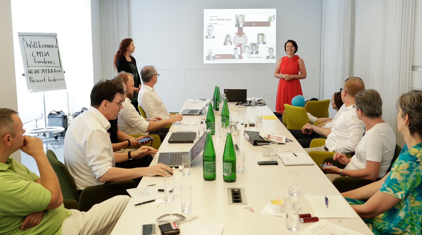 Am 27. Juni 2017 fand das 1. Netzwerktreffen der Cross Mentoring - Digitales Arbeiten Gruppe statt.