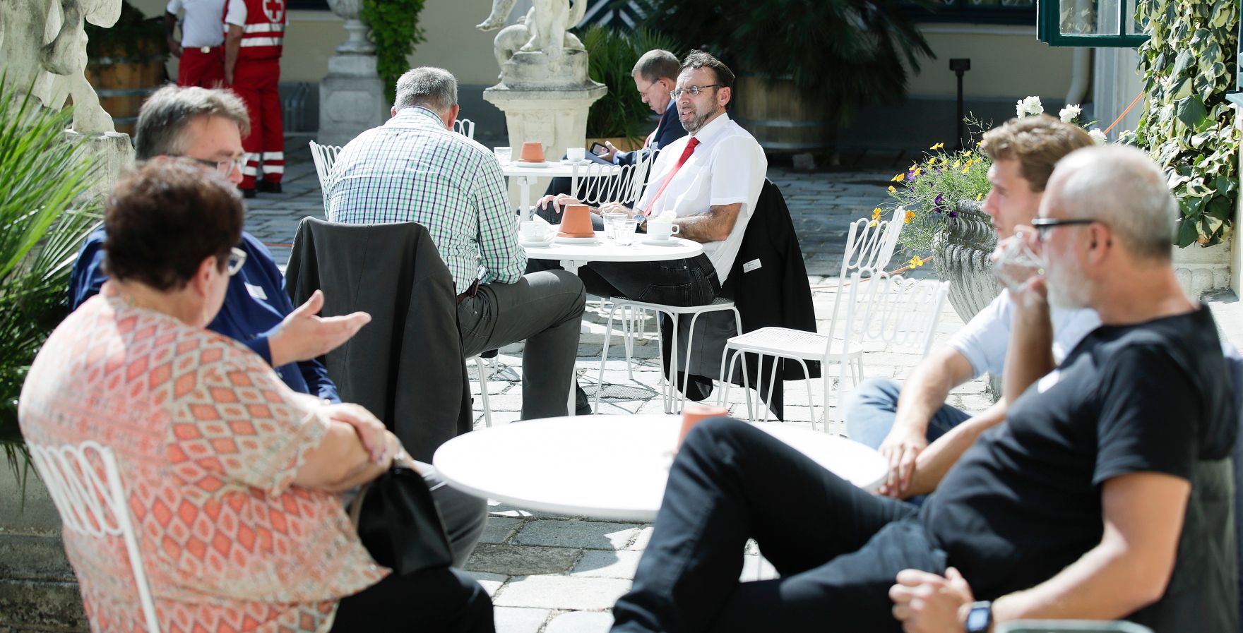 Am 5. September 2017 fand der Workshop zum Thema &bdquo;Gro&szlig;fl&auml;chiger Stromausfall/Blackout&ldquo; im Schloss Laudon statt.