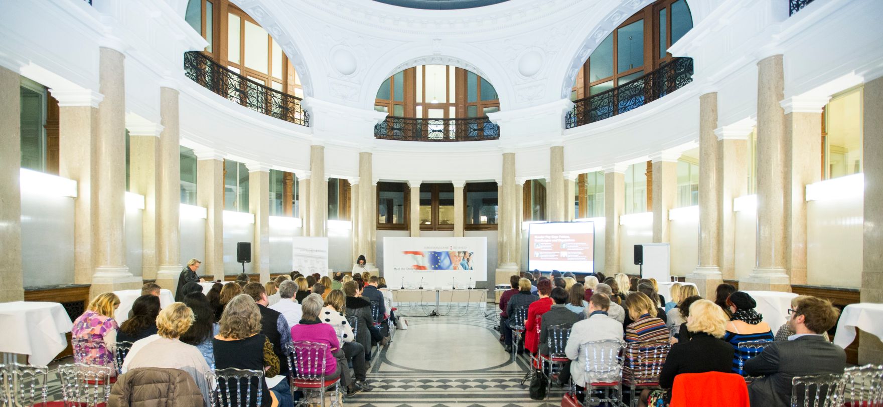 Am 13. November 2017 fand die Veranstaltung "Gender Pay Gap: Fakten, Handlungen, Ergebnisse" statt.
